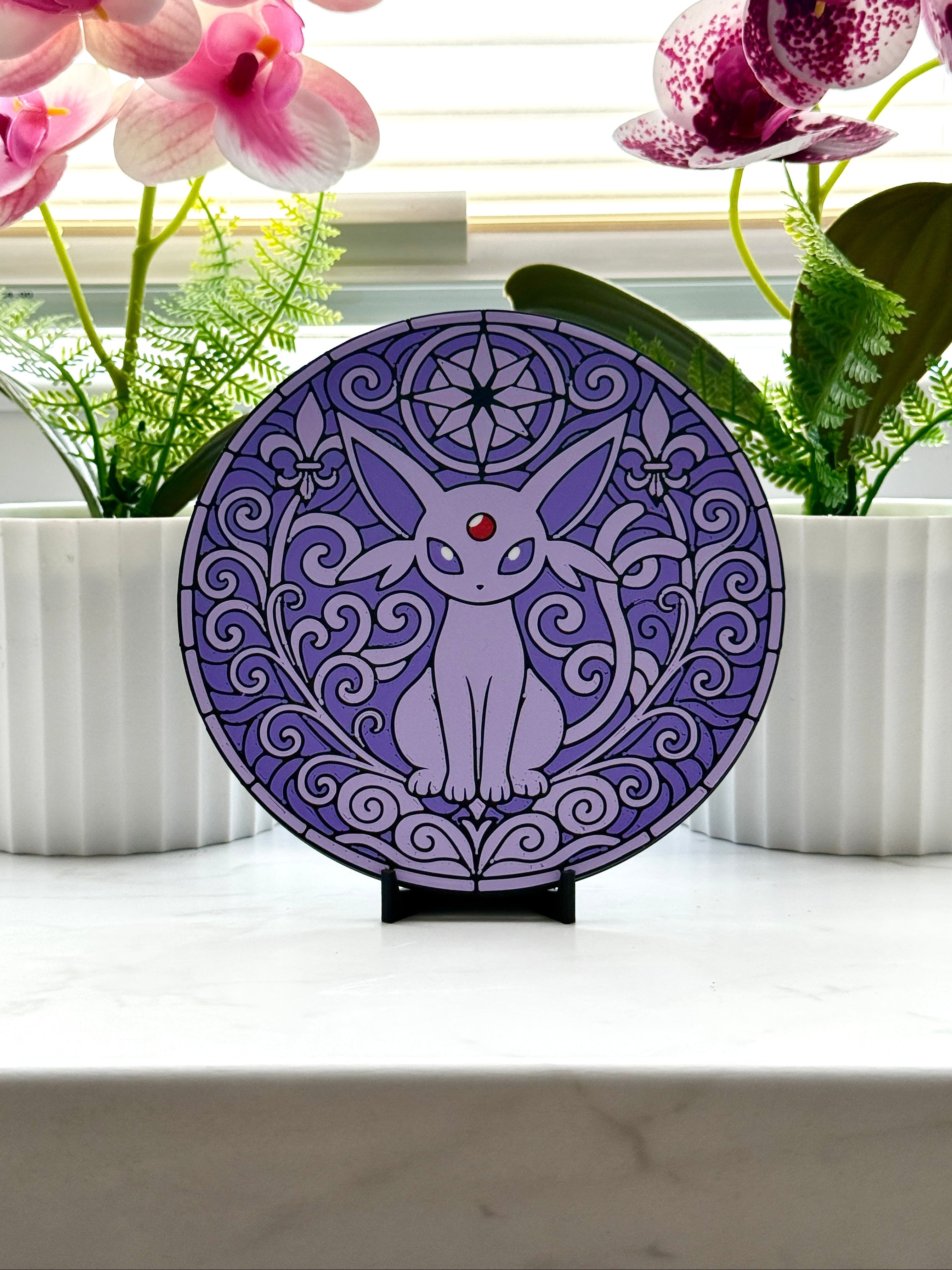 Psiana Mosaik Platte (Holo Effektplatte, Hochglanzoptik)