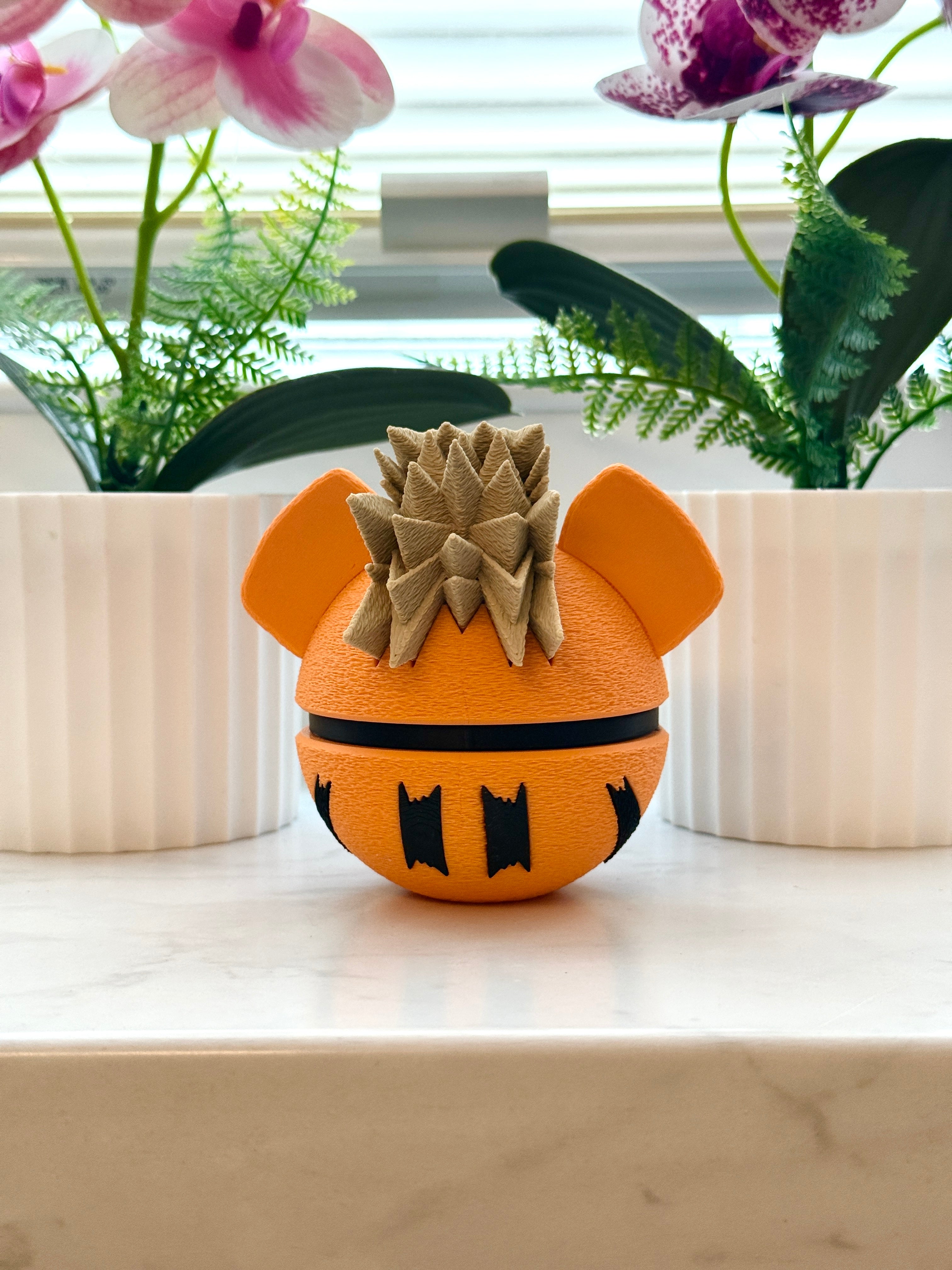 Fukano Monsterball #058 | 3D-Druck Figur | Dekoratives Sammlerstück | Fan-Made