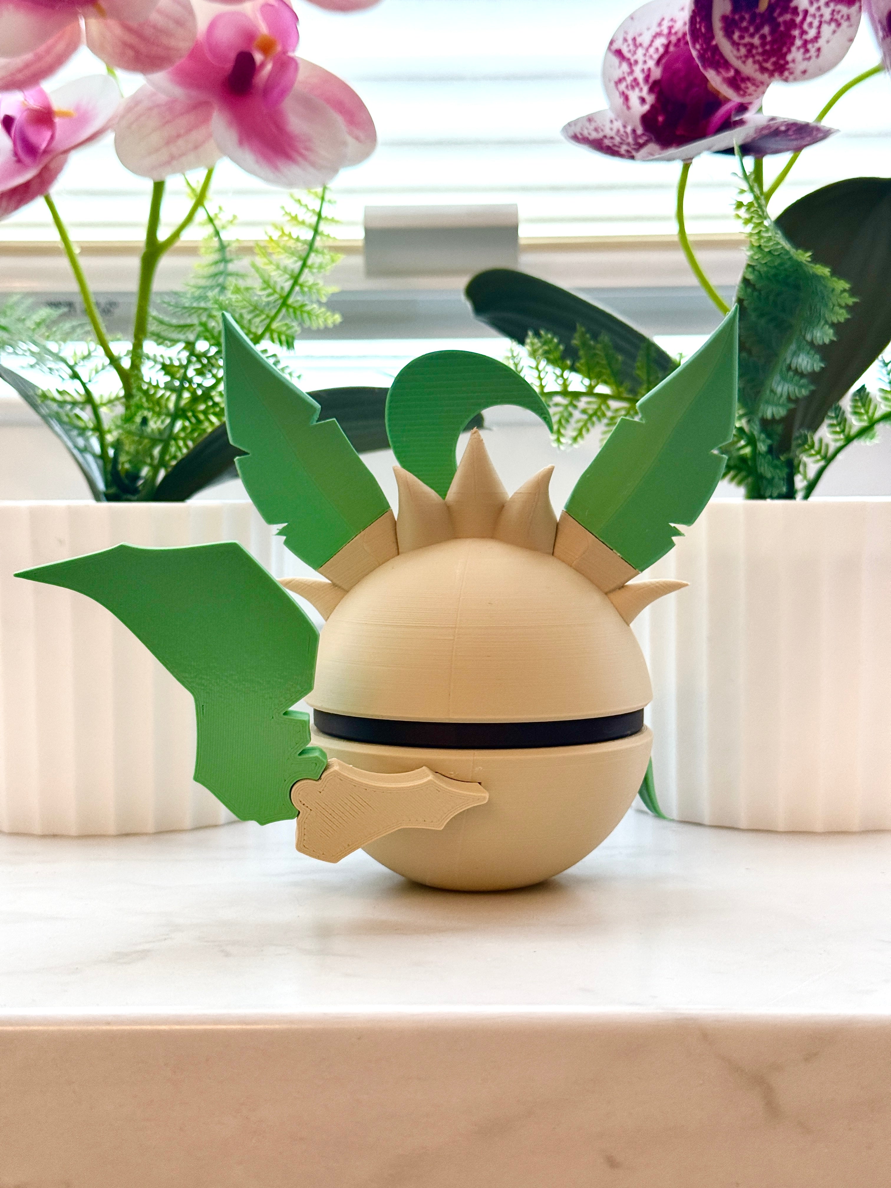 Folipurba Monsterball #470 | 3D-Druck Figur |
Dekoratives Sammlerstück | Fan-Made